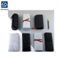 Felt storage pencil bag Felt stationery bag Cylindrical felt pencil bag can be customized